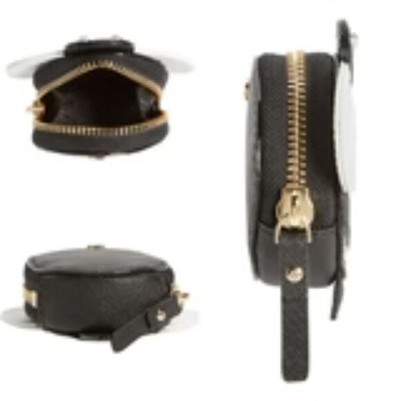 GENUINE Kate Spade Queen Bee Coin Purse - Down the Rabbit Hole + Gift Box! NWOT - Picture 6 of 7